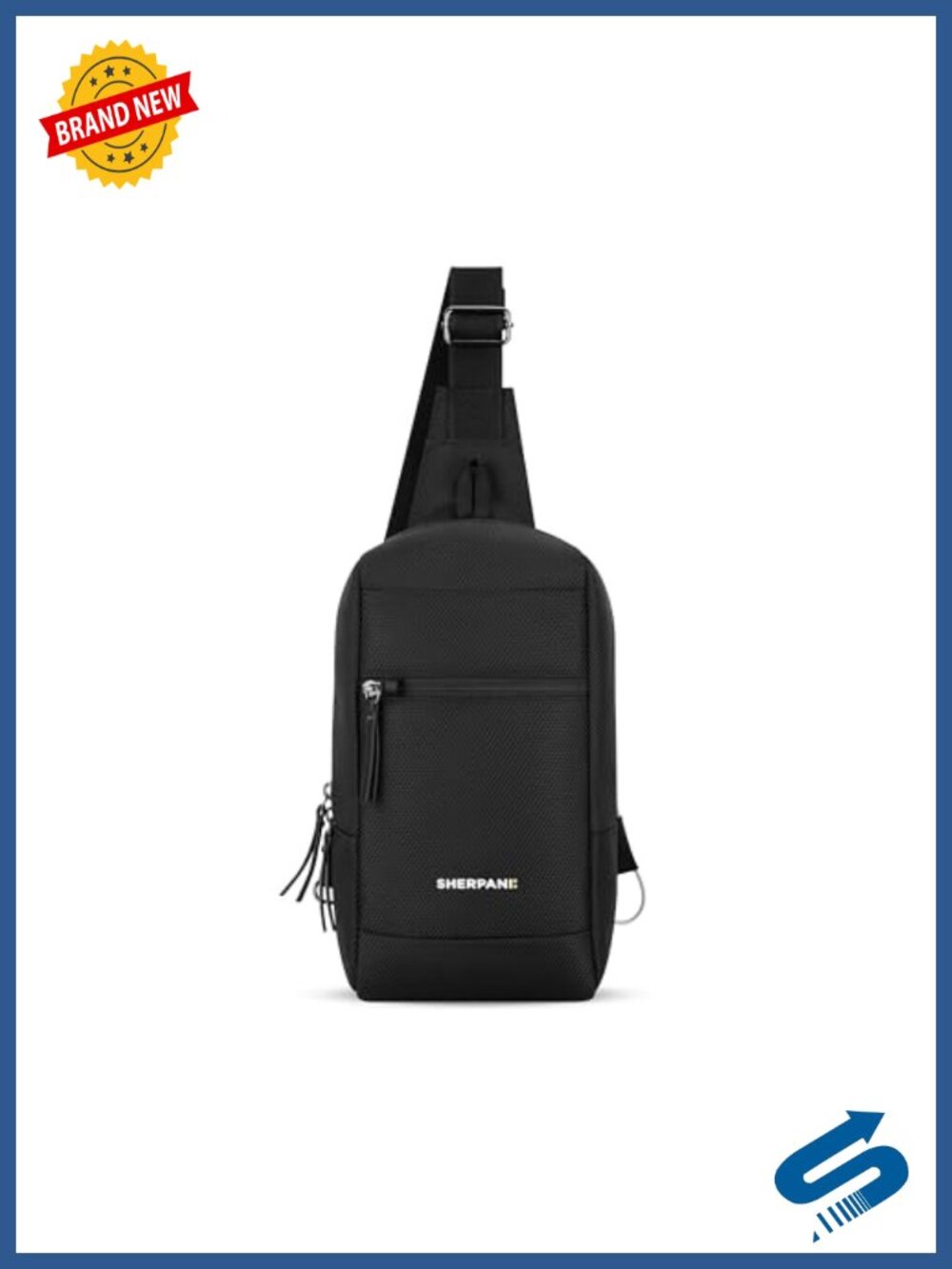 Sherpani Metro Reversible Anti-Theft Sling Bag Recycled Nylon RFID Crossbody